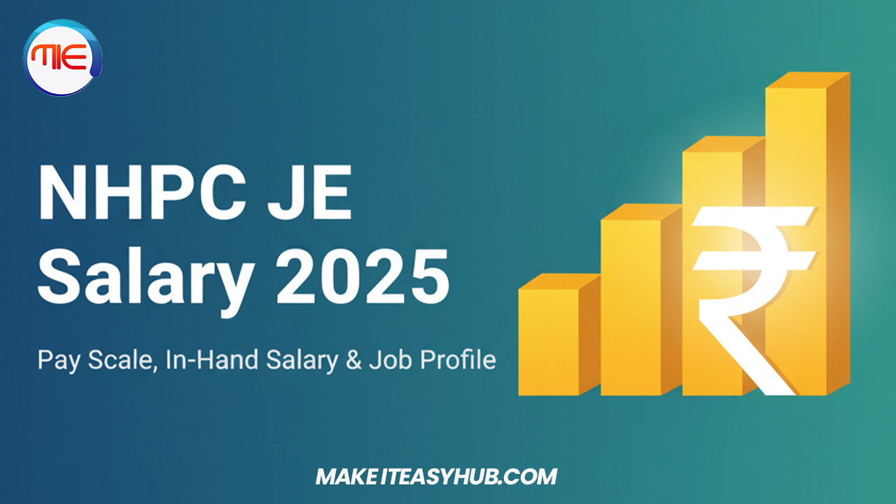NHPC JE Salary 2025: Pay Scale, In-Hand Salary & Job Profile | Complete Guide