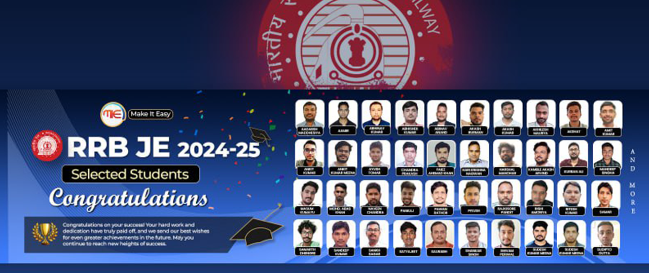 RRB JE 2025 Selections